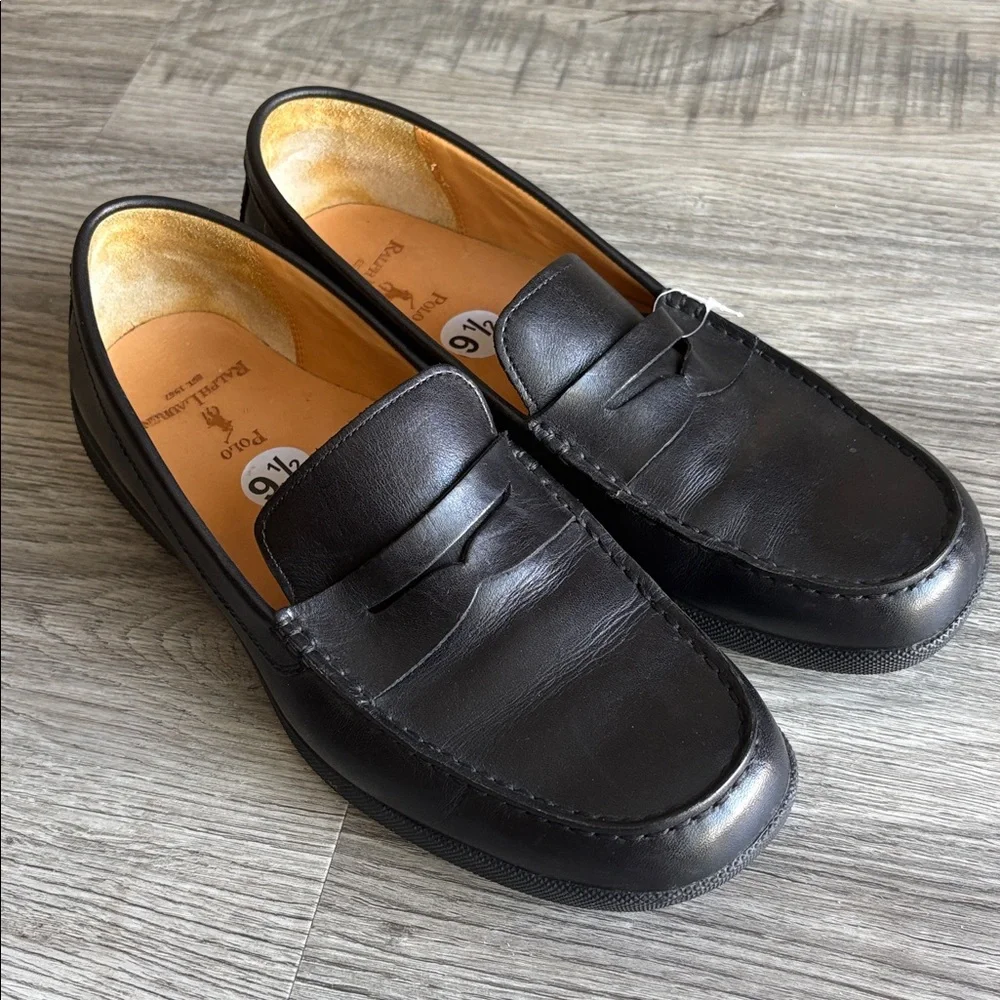 NEW Polo Ralph Lauren Leather Loafers Size 10